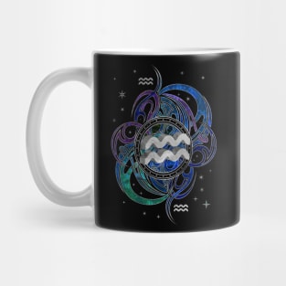 Aquarius Zodiac Sign Air Element Mug